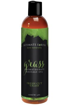 Masážní oleje: Masážní olej Intimate Earth Grass