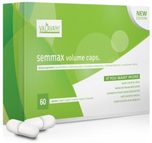 Tablety pro větší množství a kvalitu spermií Semmax volume – Přípravky na větší objem ejakulátu a zdravé spermie