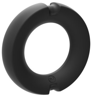 Silikonový erekční kroužek s kovovým jádrem KINK, 35 mm – Nevibrační erekční kroužky