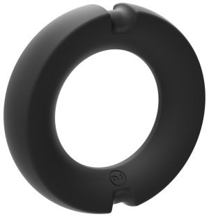 Silikonový erekční kroužek s kovovým jádrem KINK, 50 mm – Nevibrační erekční kroužky