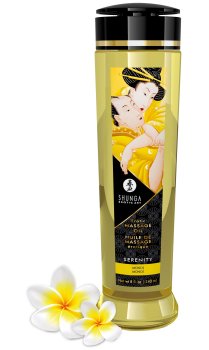 Masážní olej Shunga SERENITY Monoi – Masážní oleje