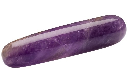 Oboustranné dildo z ametystu Pure Amethyst Wand