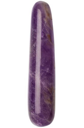 Oboustranné dildo z ametystu Pure Amethyst Wand