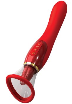Sací stimulátor klitorisu s jazýčkem/vibrátor  Fantasy For Her, 24k Gold Luxury Edition – Sací stimulátory klitorisu (a bradavek)