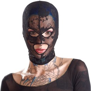 Krajková maska na hlavu Bad Kitty – Erotické masky na hlavu