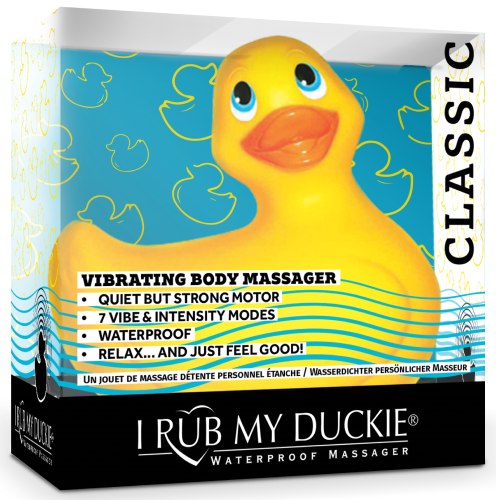 Vibrační kachnička I Rub My Duckie Classic Yellow