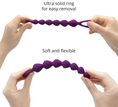 Silikonové anální kuličky Bing Bang S