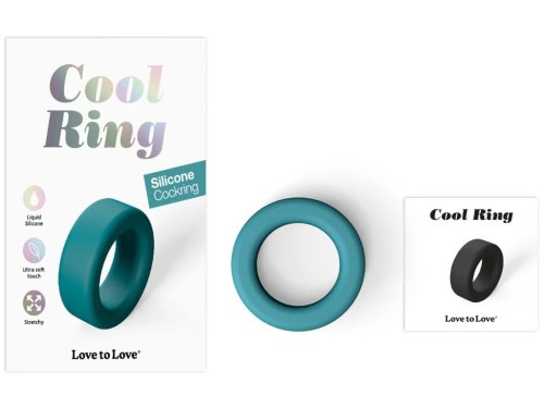 Silikonový erekční kroužek Cool Ring