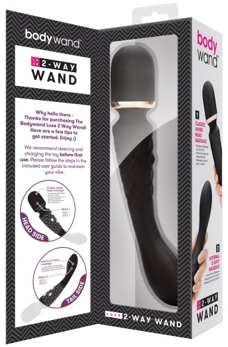 Masážní hlavice/vibrátor Bodywand Luxe 2-Way Wand