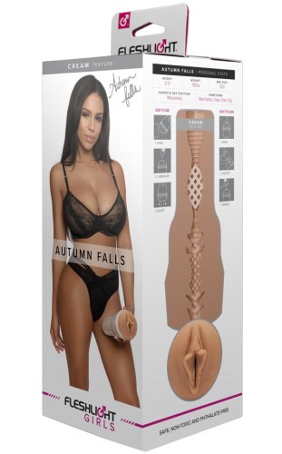 Umělá vagina Fleshlight AUTUMN FALLS Cream