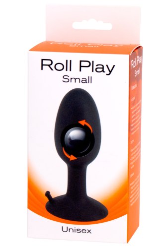 Anální kolík s vnitřní kuličkou Roll Play Small