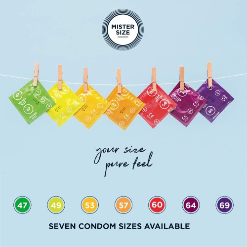 Kondomy MISTER SIZE 69 mm, 3 ks
