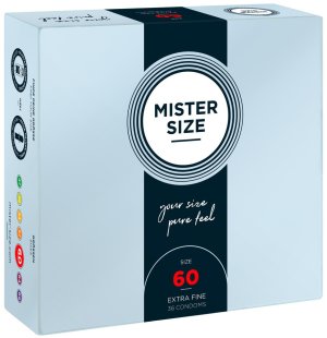 Kondomy MISTER SIZE 60 mm, 36 ks – Klasické kondomy