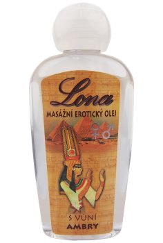 Masážní olej LONA s vůní ambry – Masážní oleje