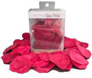 Rozpustné mýdlové lístky růží do koupele – Erotická koupel