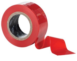 SCANDAL Tenká páska na bondage Lovers Tape, červená – Bondage pásky a popruhy