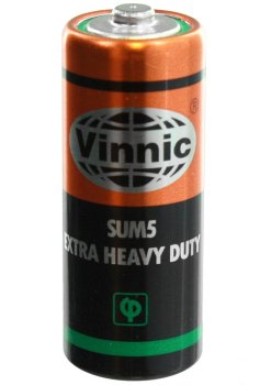Baterie SUM5 R1 (N) Vinnic, zinko-chloridová – Baterie do erotických pomůcek, powerbanky