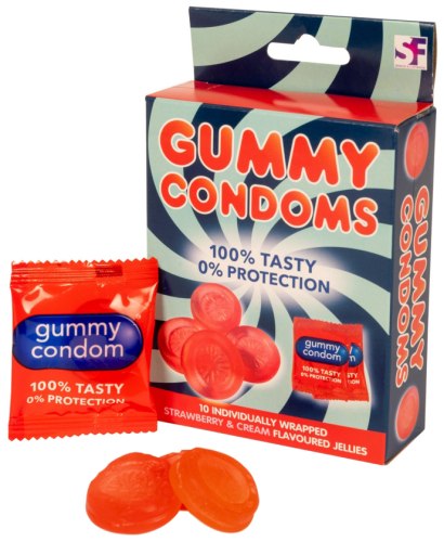 Želé bonbóny ve tvaru kondomů Gummy Condoms