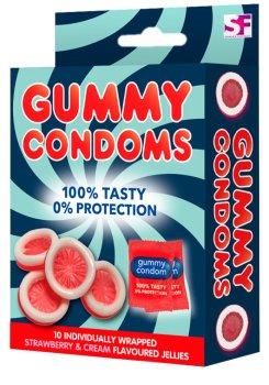 Želé bonbóny ve tvaru kondomů Gummy Condoms – Erotické sladkosti
