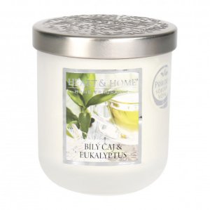 Svíčka Heart & Home - Bílý čaj a eukalyptus – Vonné svíčky