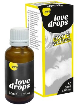 Afrodiziakální kapky pro ženy i muže Love Drops – Přípravky na zvýšení libida u žen