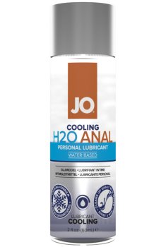Vodní anální lubrikační gel System JO Cooling H2O Anal – chladivý – Chladivé lubrikační gely (tlumivé)