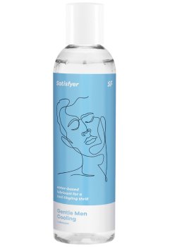 Vodní lubrikační gel Satisfyer Gentle Men Cooling – chladivý – Chladivé lubrikační gely (tlumivé)