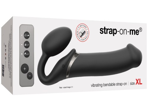 Tvarovatelný samodržící vibrační strapon Strap-On-Me (velikost XL)