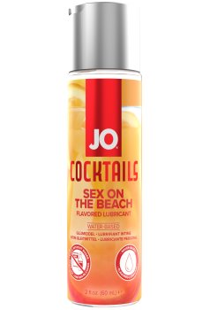 Lubrikační gel System JO Cocktails Sex on the Beach – Lubrikační gely s příchutí (na orální sex)