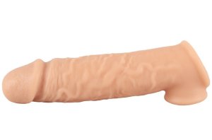 Zvětšovací návlek na penis a varlata Realistixxx Extension 5 cm – Prodlužovací návleky na penis