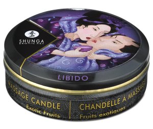 Masážní svíčka Shunga Libido Exotic Fruits – Masážní svíčky