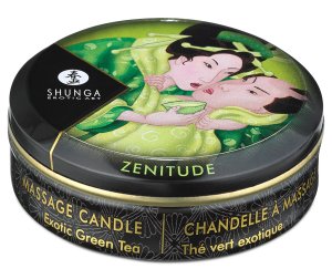 Masážní svíčka Shunga Zenitude Exotic Green Tea – Masážní svíčky