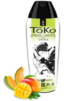 Ochucený lubrikační gel Toko Aroma Melon & Mango – Lubrikační gely s příchutí (na orální sex)