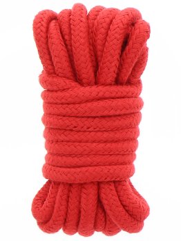 Lano na bondage Hidden Desire, 5 m (červené) – Bondage lana