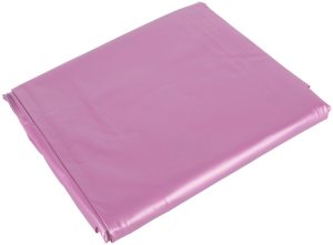 Lakované vinylové prostěradlo Fetish Collection, růžové – Lakované ložní prádlo