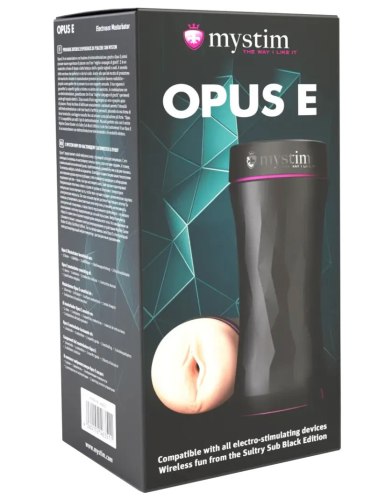 Masturbátor pro elektrosex Mystim Opus E Vagina