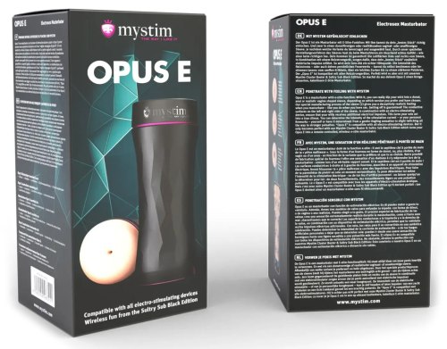 Masturbátor pro elektrosex Mystim Opus E Anus