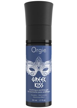 Hřejivý slíbatelný anální stimulační gel Orgie Greek Kiss – Stimulační gely na anální sex