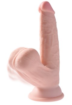 Realistické dildo s volnými varlaty Triple Density Cock 6" – Realistická dilda