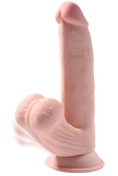 Realistické dildo s volnými varlaty Triple Density Cock 8" – Realistická dilda