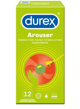 Kondomy Durex Arouser, 12 ks – Vroubkované kondomy
