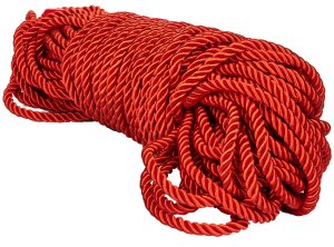 SCANDAL Lano na bondage, 30 m (červené) – Bondage lana