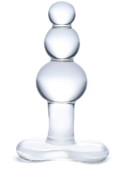 Skleněný anální kolík Beaded Glass – Skleněné anální kolíky