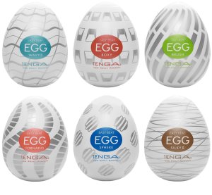 Výhodné balení masturbátorů TENGA Egg Standard, 6 ks – Masturbátory TENGA