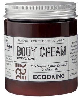Vyživující tělový krém s olejem z mandlí a meruňkových jader Ecooking – Tělové krémy