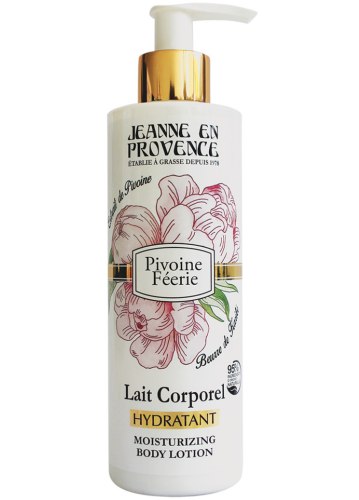 Hydratační tělové mléko Jeanne en Provence – pivoňka