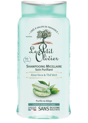 Čisticí micelární šampón pro normální a mastné vlasy Le Petit Olivier