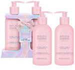 Tekuté mýdlo + mléko na ruce a tělo Baylis & Harding – jojoba, vanilka a mandle