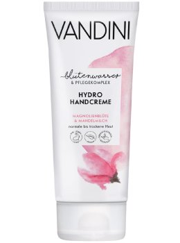Hydratační krém na ruce VANDINI Hydro – magnolie a mandlové mléko – Krémy na ruce