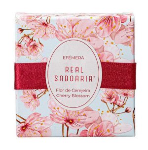 Tuhý šampón Real Saboaria Efémera – třešňový květ – Tuhé šampony